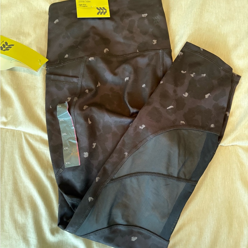 Target Black Camouflage Leggings